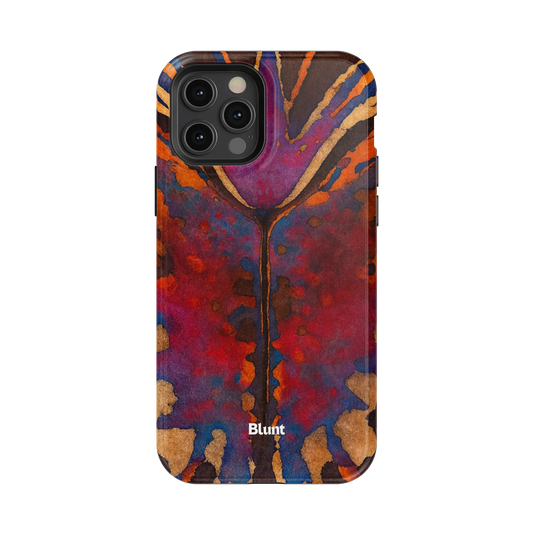 Molten Veins iPhone Case