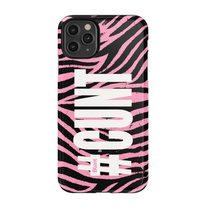 CXNT Pink Zebra iPhone Case