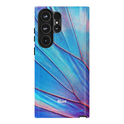 Azure Veins Samsung Case