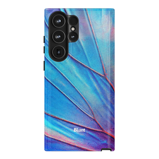 Azure Veins Samsung Case