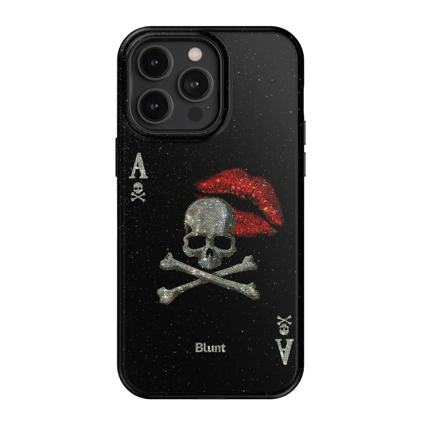 Skull Kiss iPhone Case