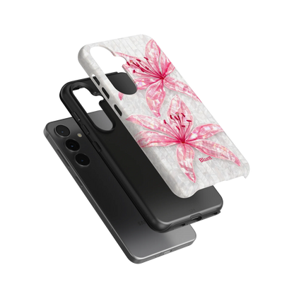 Pink-Floral-Luster-samsung-case-S24-3