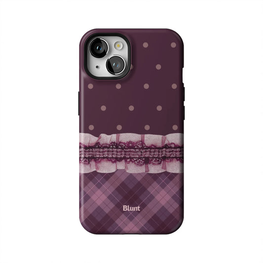 Lilac-Lattice-iphone-case-iPhone 13-1
