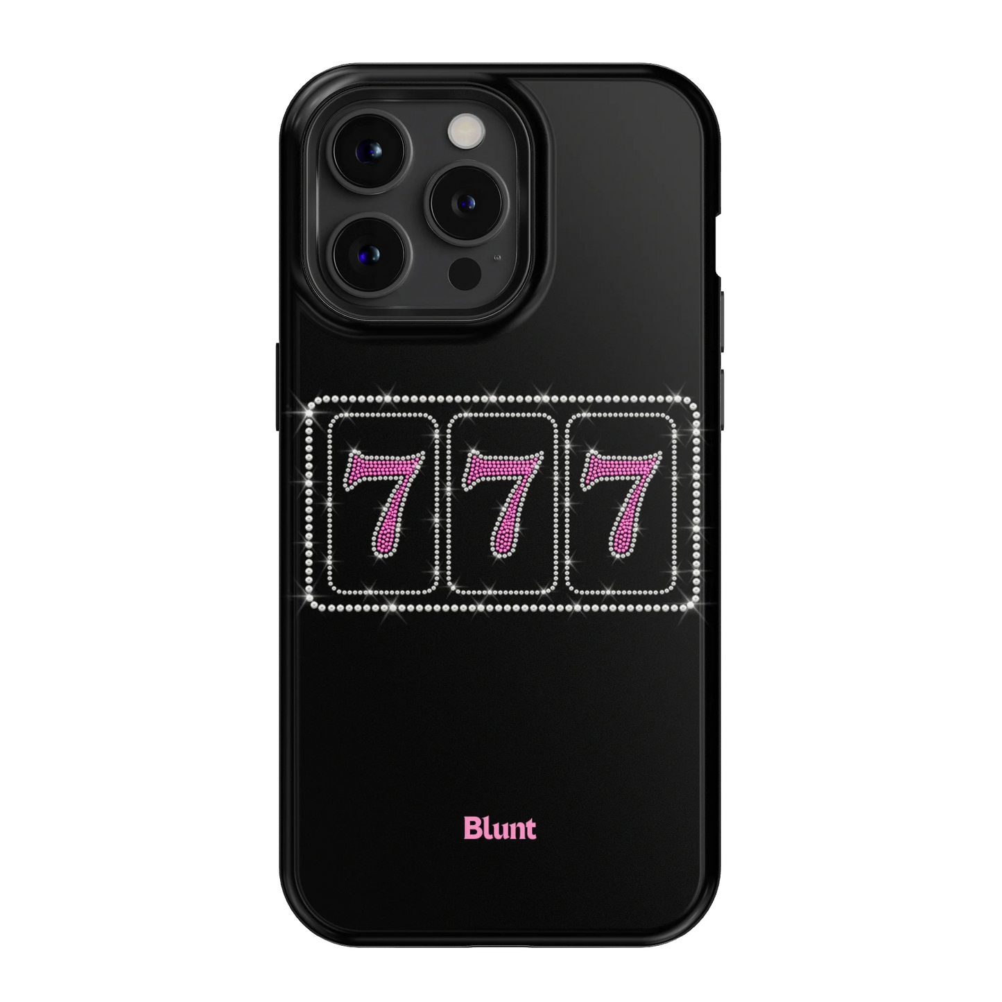 Pink Lucky 777 iPhone Case