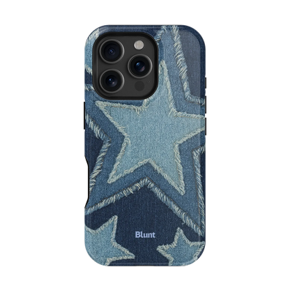 Denim Star iPhone Case