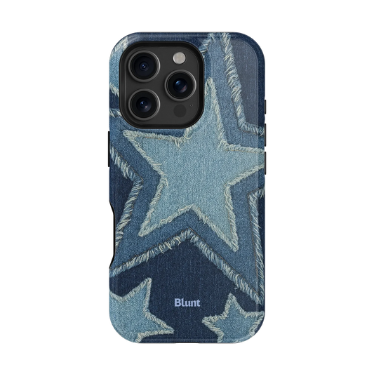 Denim Star iPhone Case