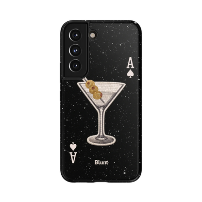 Black Dirty Martini Samsung Case