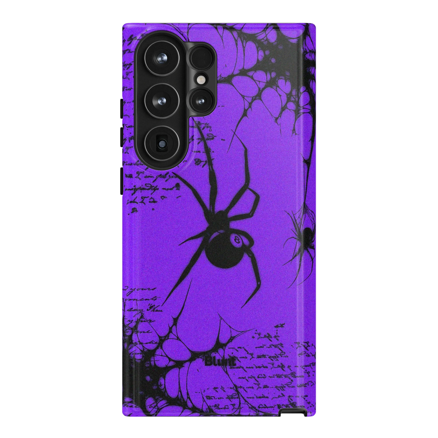 Violet Script Samsung Case