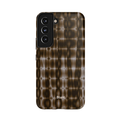 Brown Ripple Samsung Case