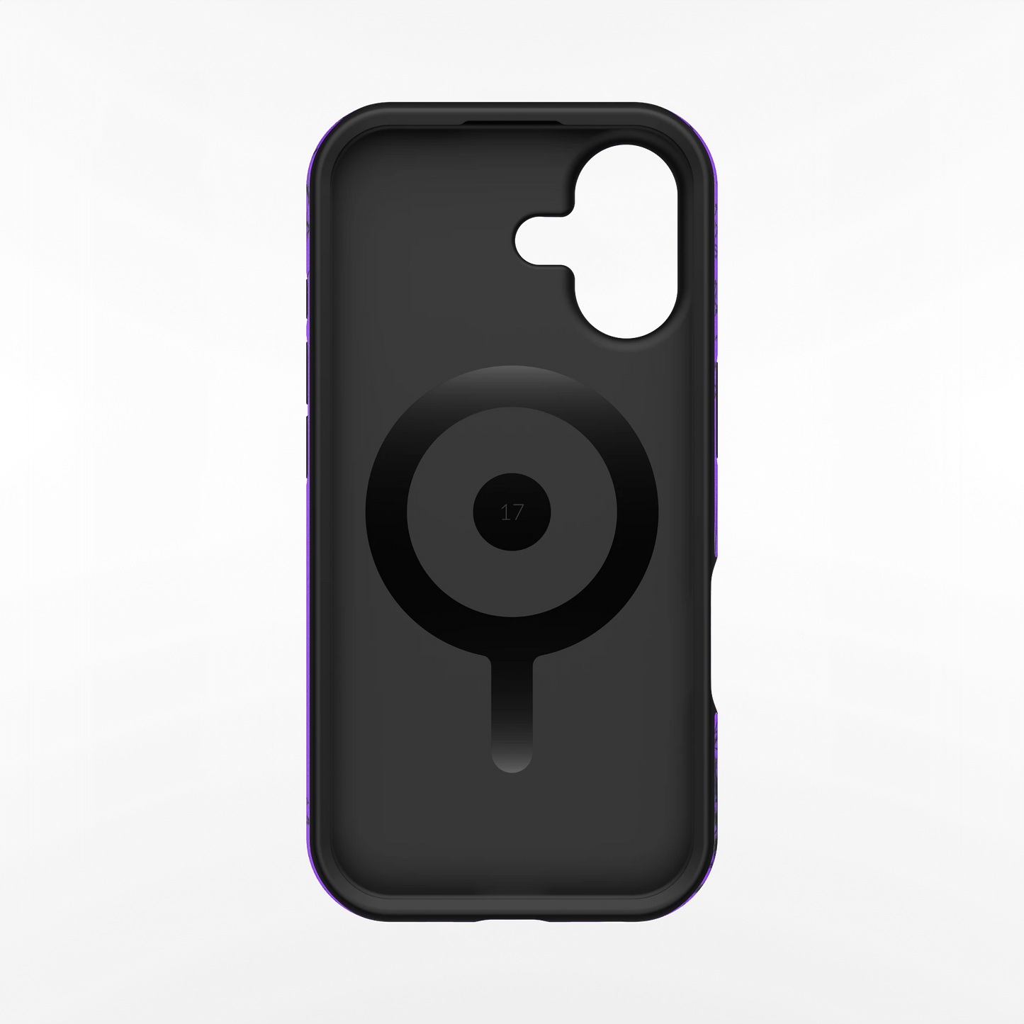 Violet Script iPhone Case