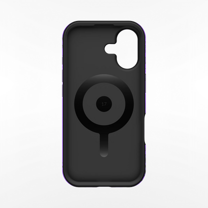Violet Script iPhone Case