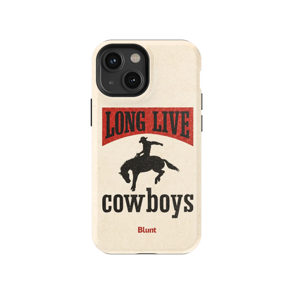 Long Live Cowboys iPhone Case