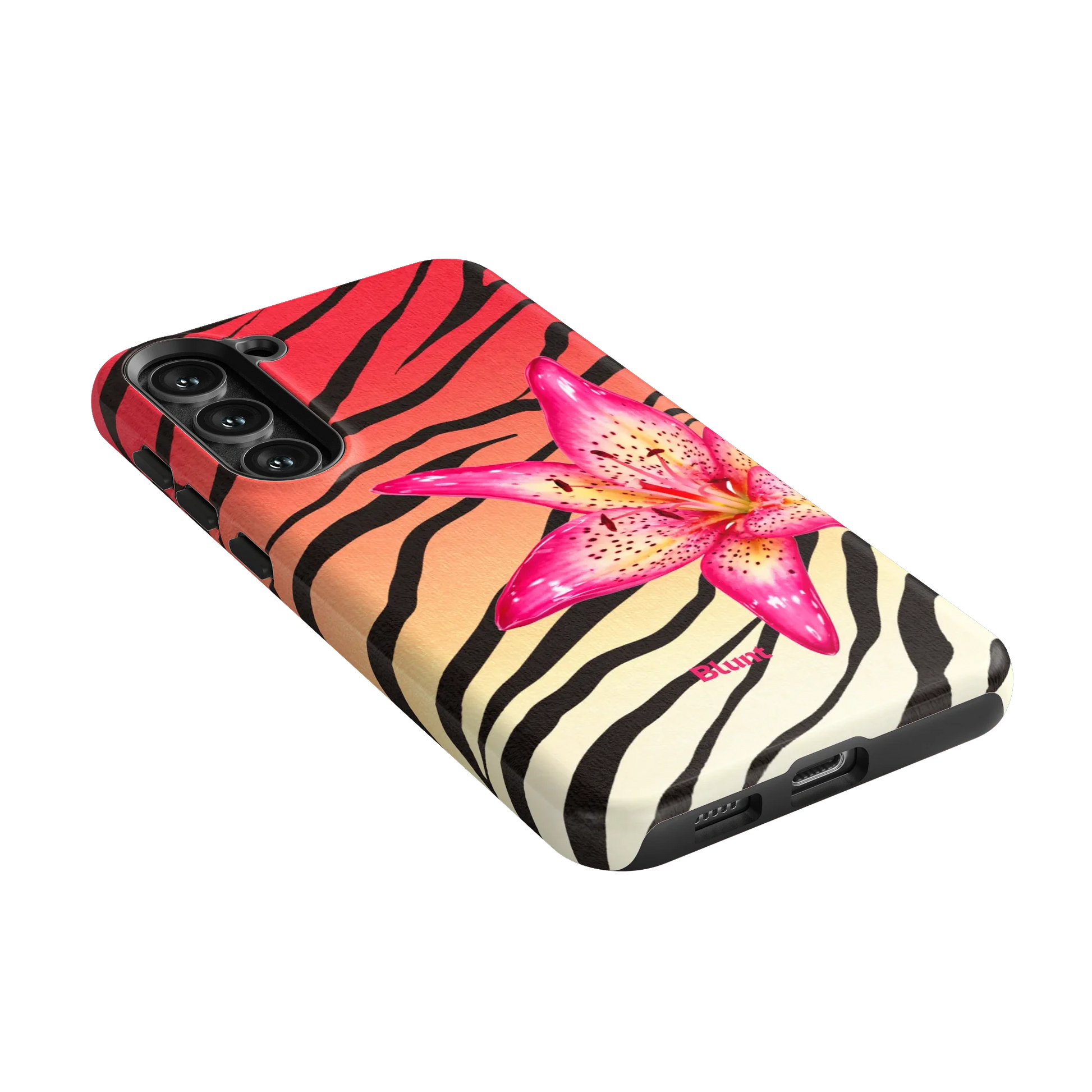 Striped-Lilly-samsung-case-Galaxy S23 Plus-2
