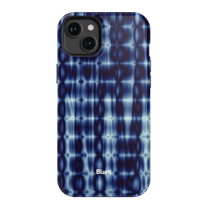 Blue Ripple iPhone Case