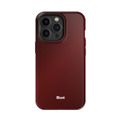Oxblood iPhone Case