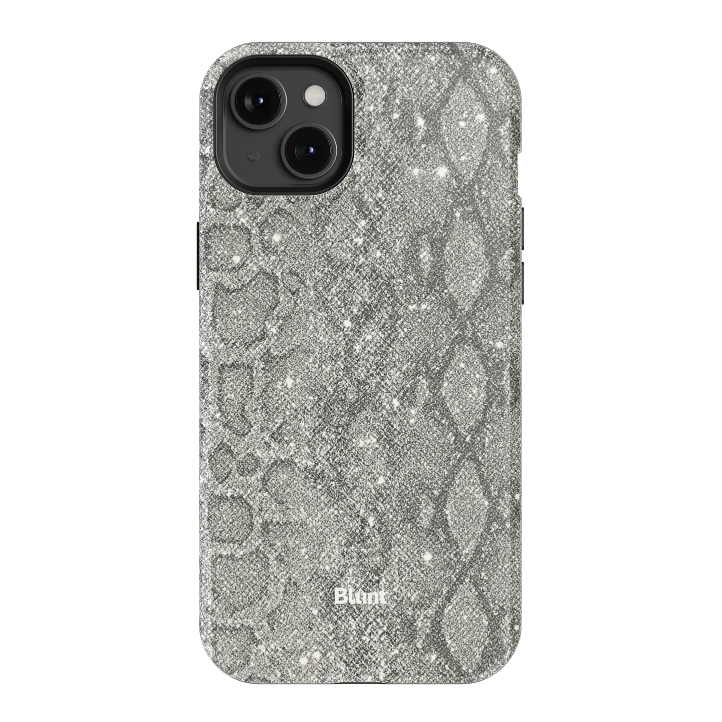 Silver Python iPhone Case