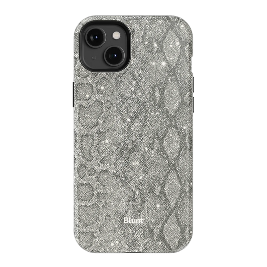 Silver Python iPhone Case