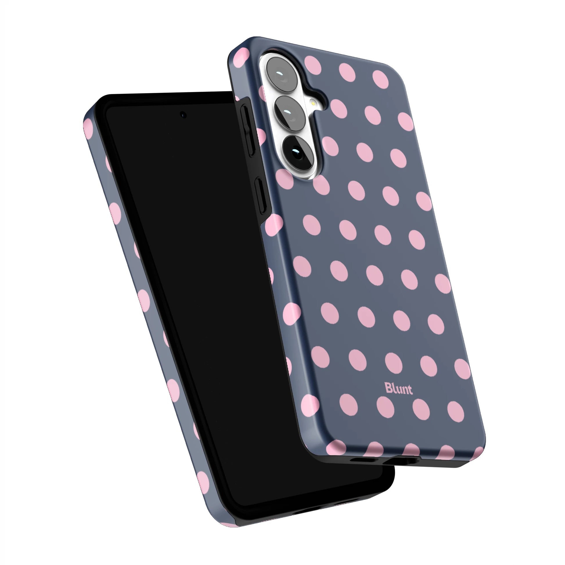 Navy-Polka-samsung-case-Galaxy S26 Plus-5