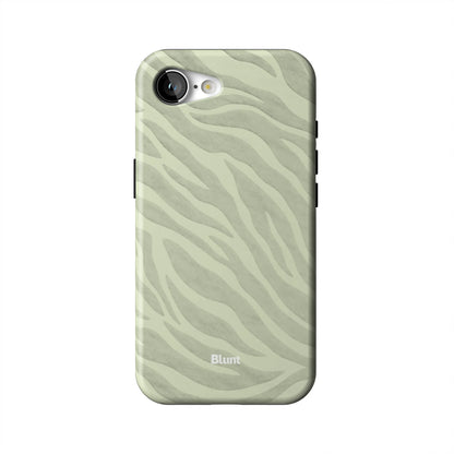 Sage-Zebra-iphone-case-iPhone 17 E-1