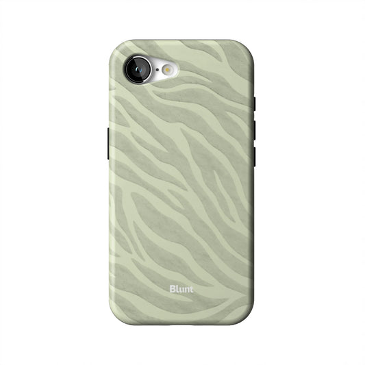 Sage-Zebra-iphone-case-iPhone 17 E-1