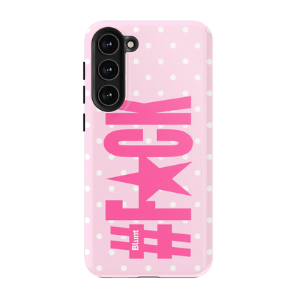 Pink Polka Riot Samsung Case