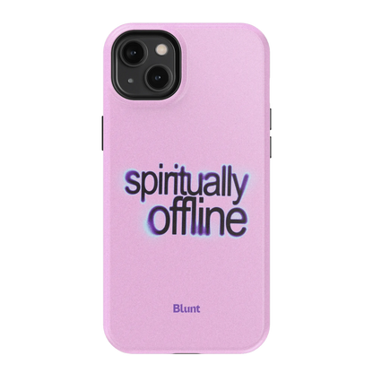 Spiritually Offline iPhone Case