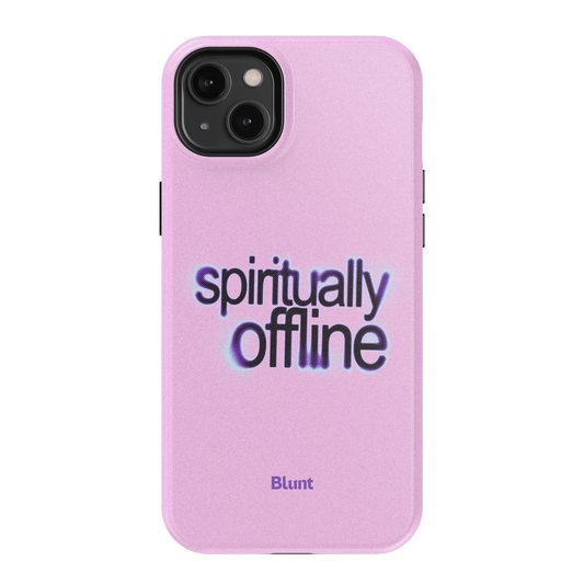 Spiritually Offline iPhone Case
