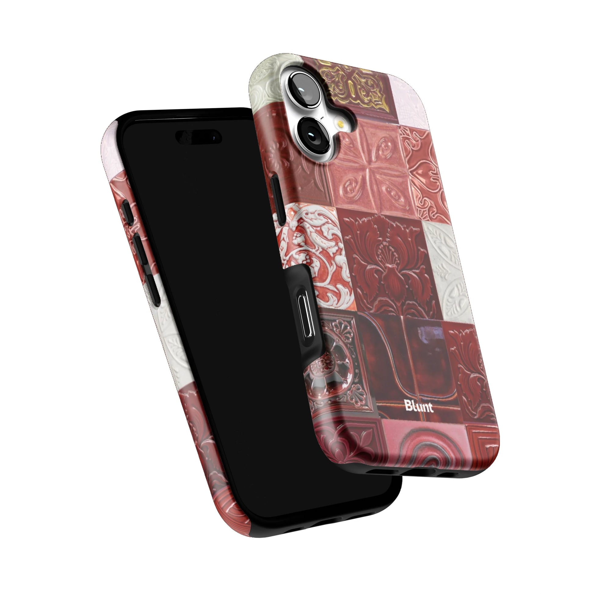 Checkered-Rouge-iphone-case-iPhone 17-5