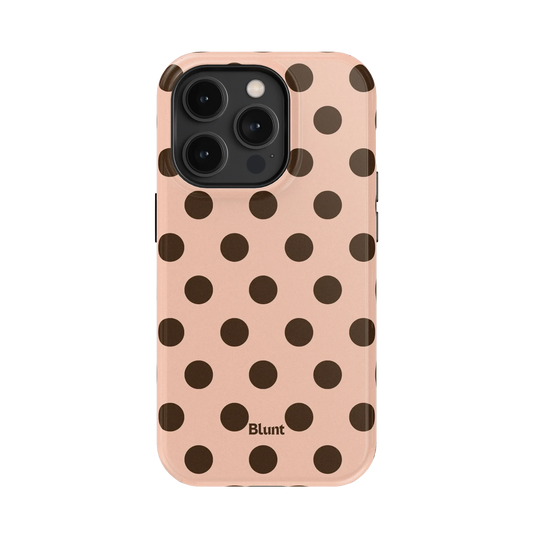 Bubble Blush Dot iPhone Case