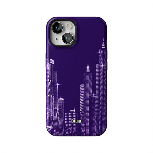 Purple-NYC--SKYELINE-iphone-case-iPhone 14-1