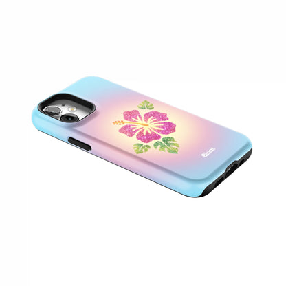 Hibiscus-Glow-iphone-case-iPhone 12 Mini-2