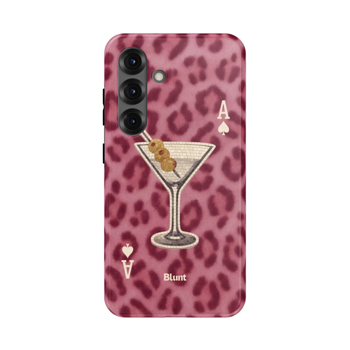 Pink Cheetah Dirty Martini Samsung Case