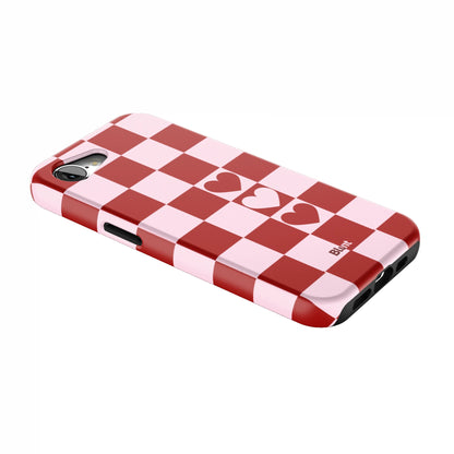 Checker-Love-iphone-case-iPhone 17 E-2