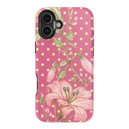 Cherry Blossom Dot iPhone Case