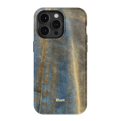 Worn Denim iPhone Case