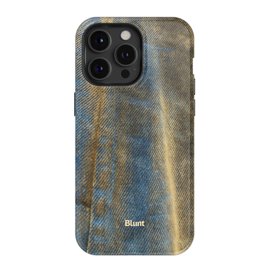 Worn Denim iPhone Case
