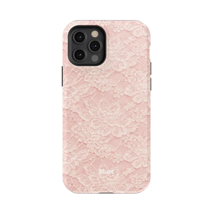 Blush Lace iPhone Case