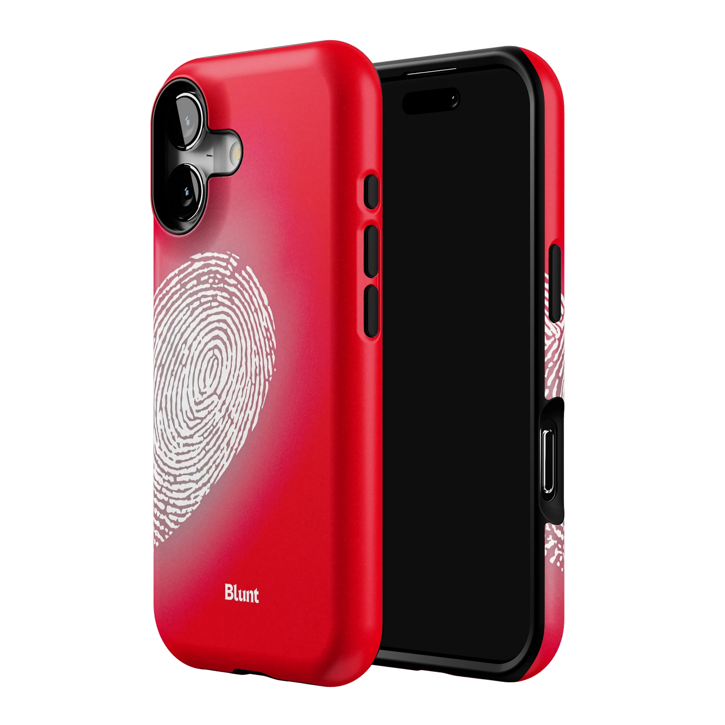 Heart Print Red iPhone Case