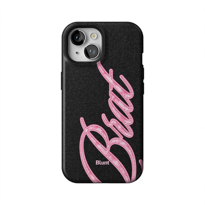 Pink-Brat-iphone-case-iPhone 15-1