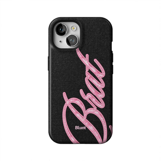 Pink-Brat-iphone-case-iPhone 15-1