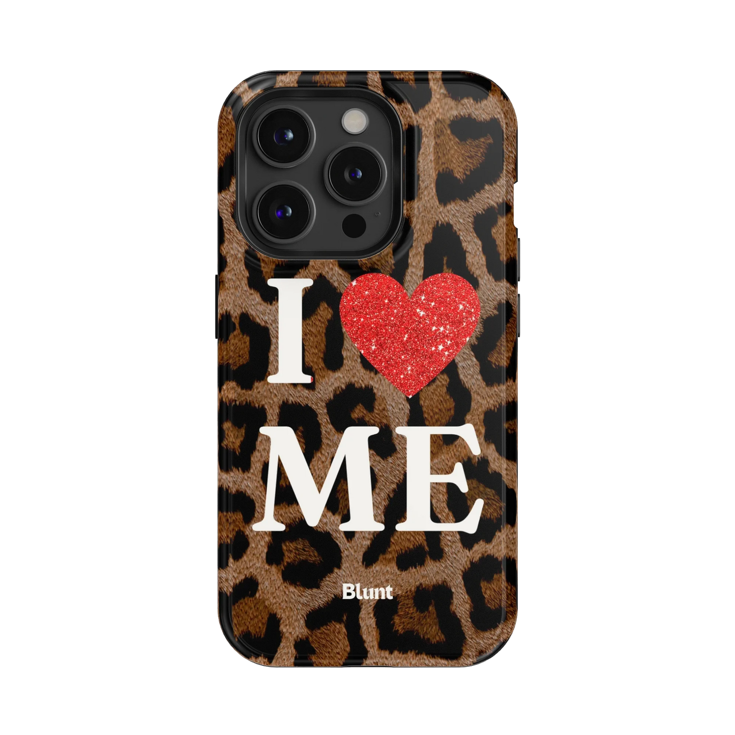 Cheetah I Love Me iPhone Case