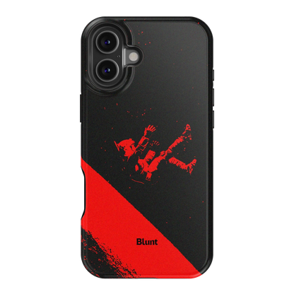 Red Shift iPhone Case