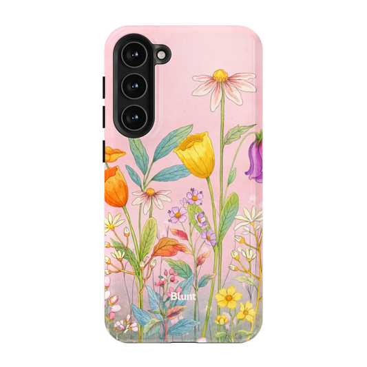 Pink-Meadow-samsung-case-S23 Plus-1