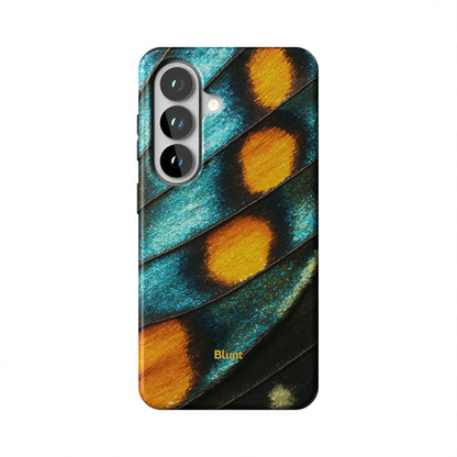 Teal Flicker Samsung Case
