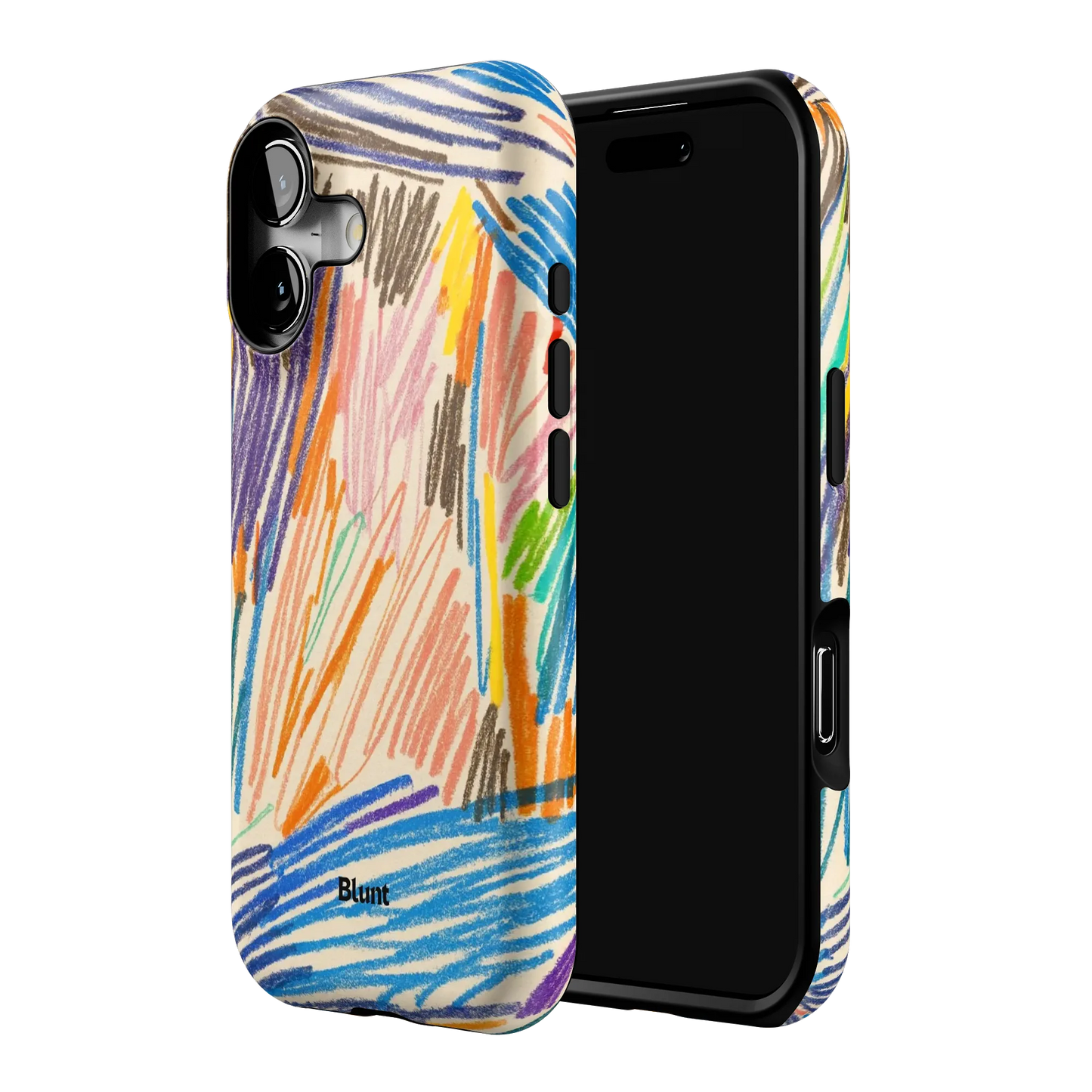 Static Lines iPhone Case