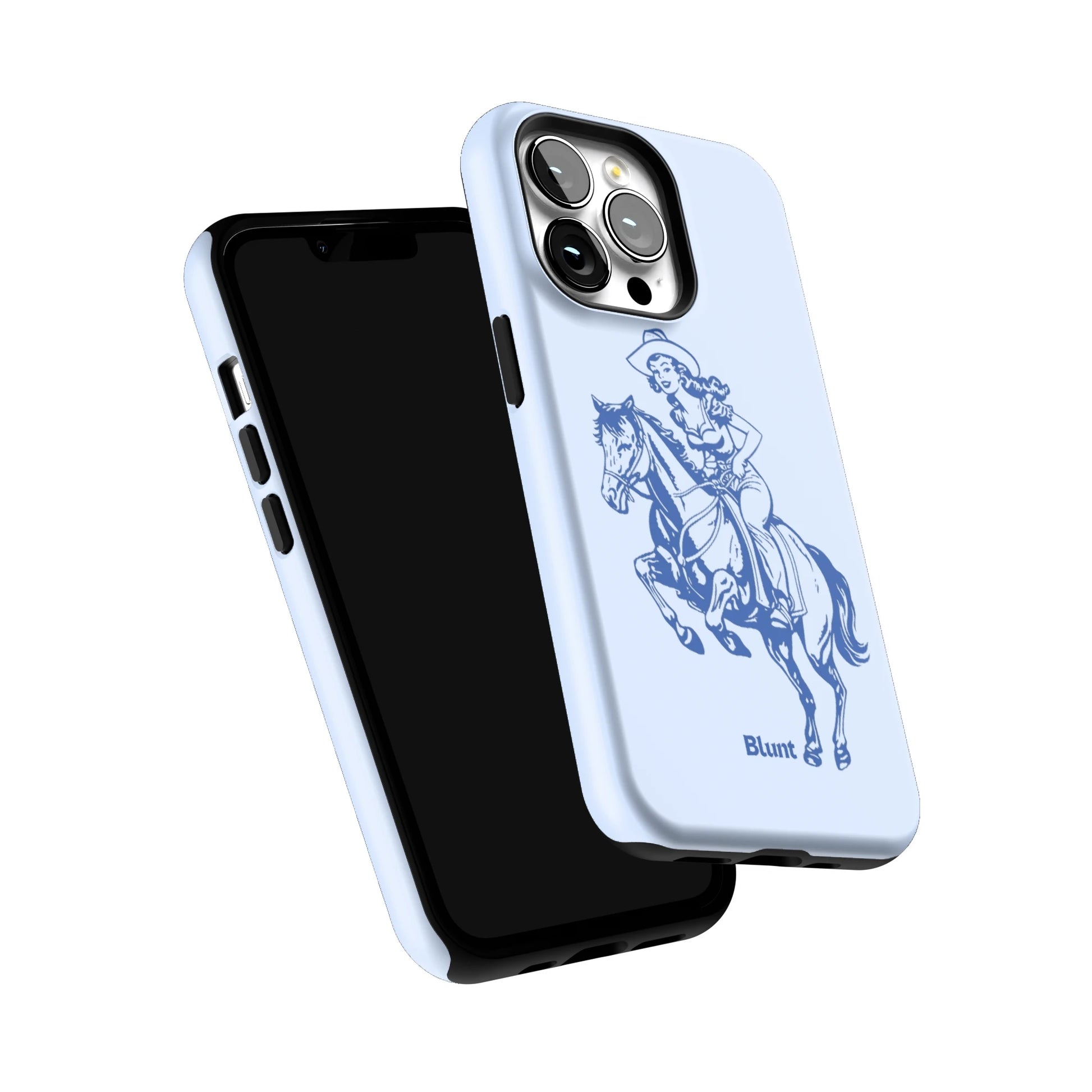 Blue-Lasso-Lady-iphone-case-iPhone 13 Pro-5