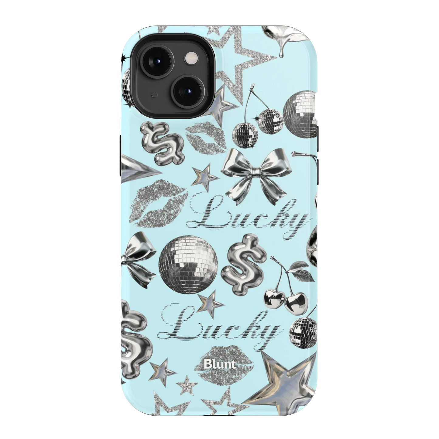 Lucky Baby Blue iPhone Case