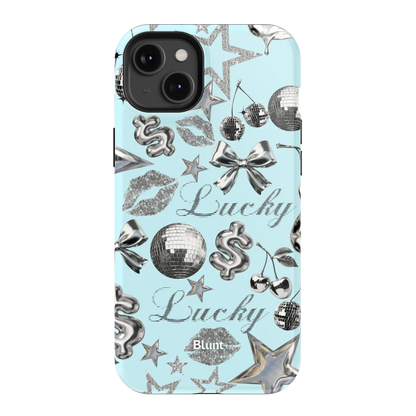 Lucky Baby Blue iPhone Case