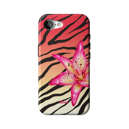Striped-Lilly-iphone-case-iPhone 17 E-1