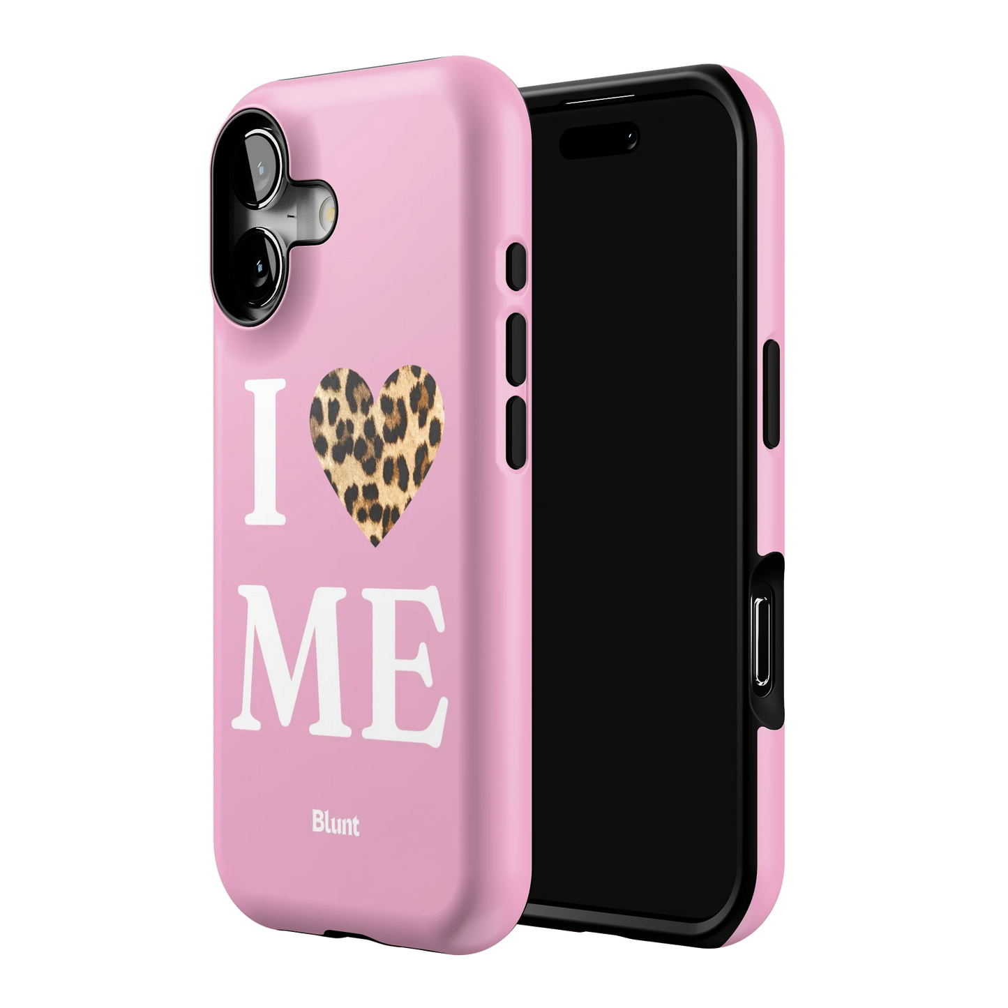 Pink I Love Me iPhone Case